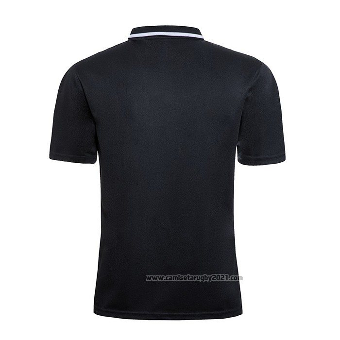 Camiseta Polo Nueva Zelandia All Blacks Rugby 2020 Negro